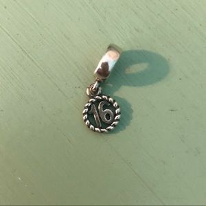 Silver Pandora charm